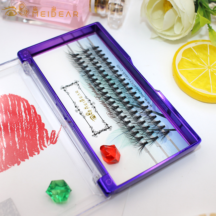 Manufacturer supply custom packaging for gorgeous premade volume eyelash extensions